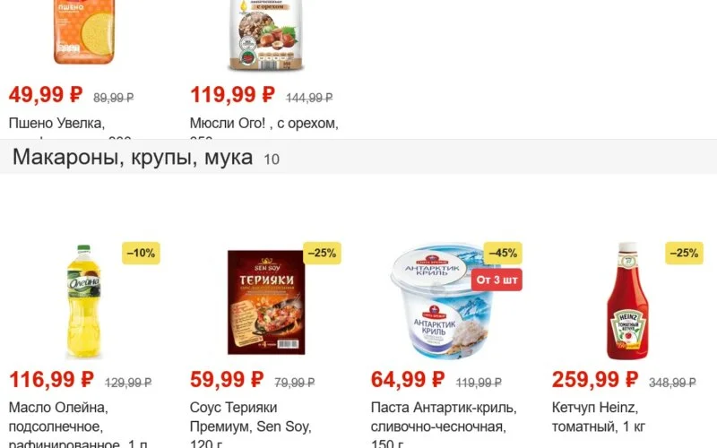 пятерочка акции