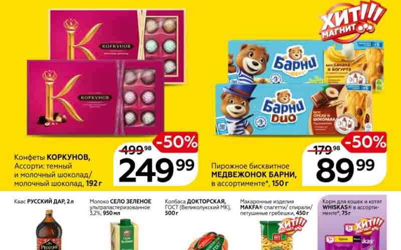 магнит акции