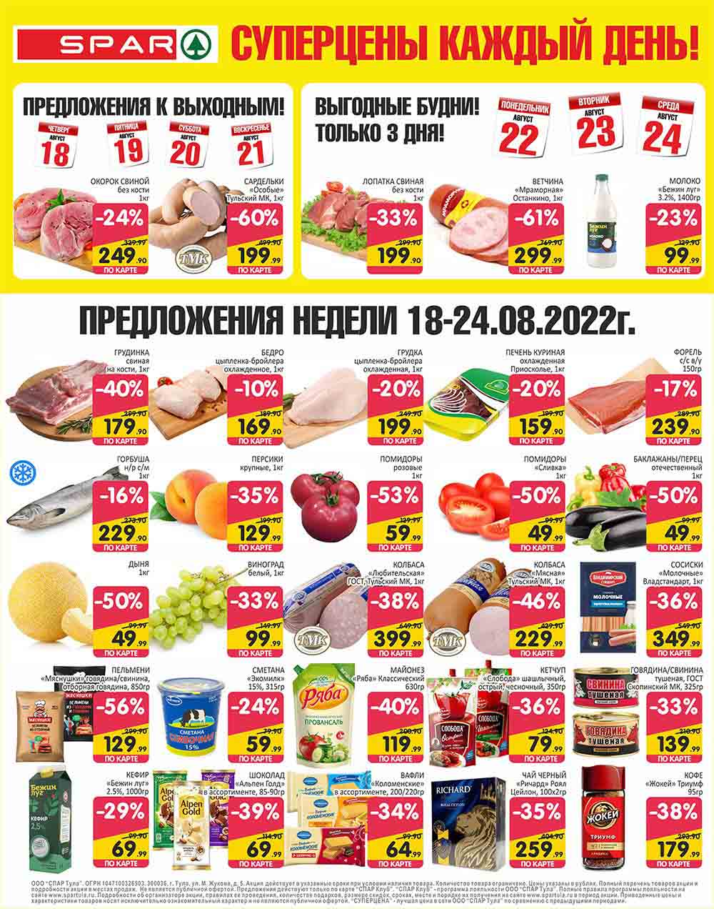 тула акции сегодня каталог.