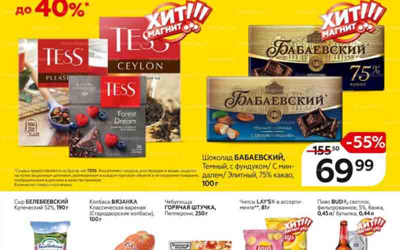 магнит акции