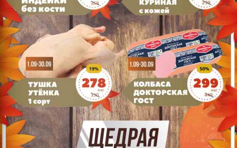 куриный дом акции