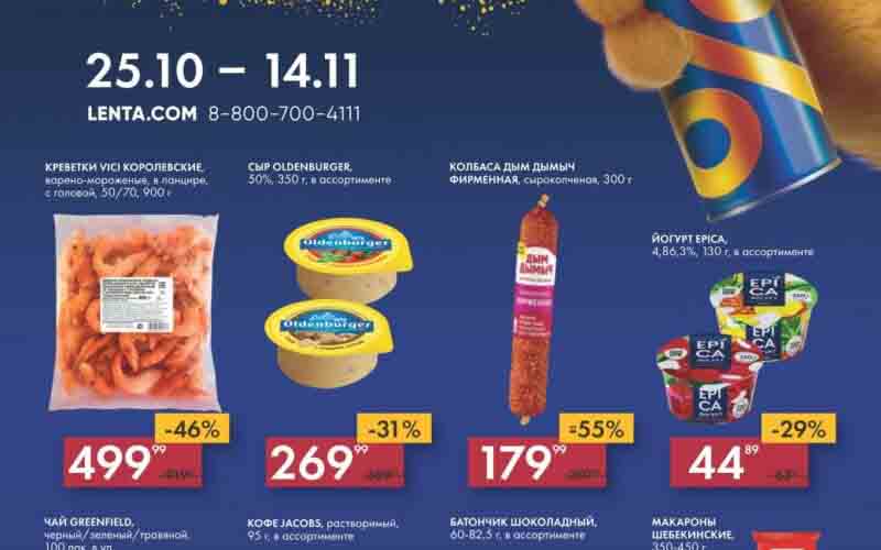 лента акции