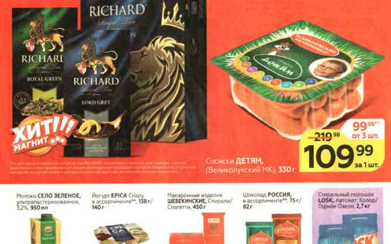 магнит акции