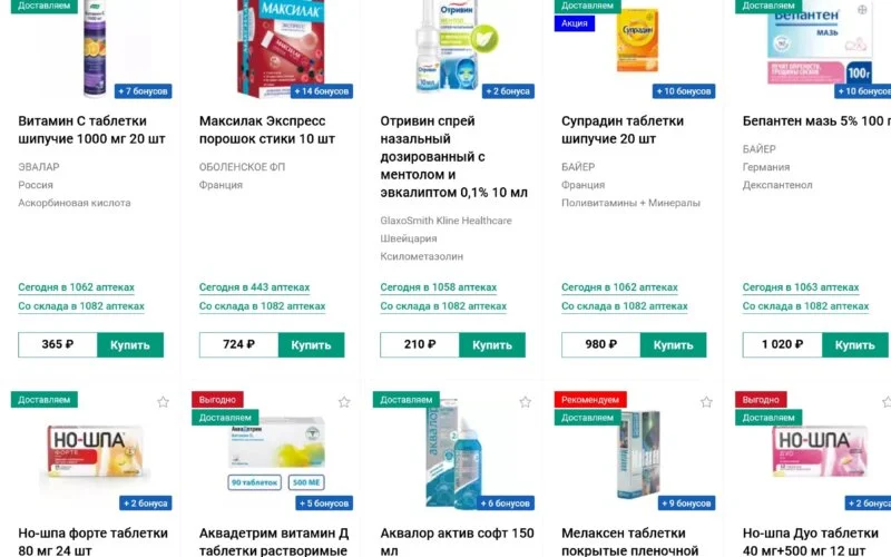 горздрав акции