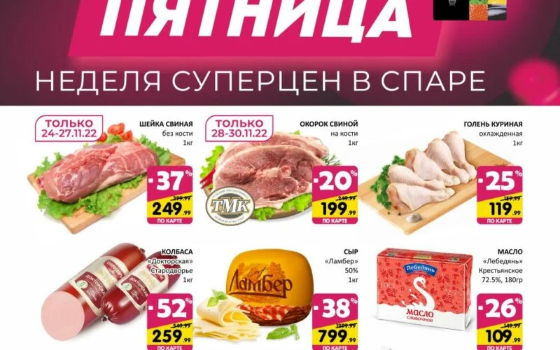 спар акции