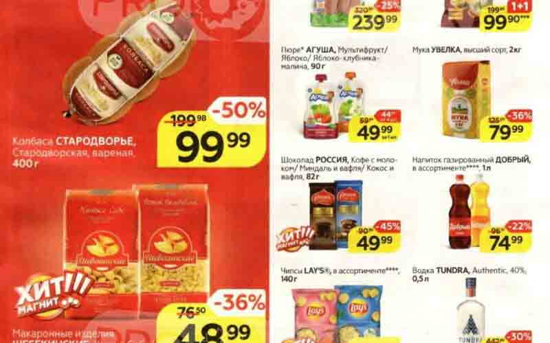 магнит акции апрель 2023