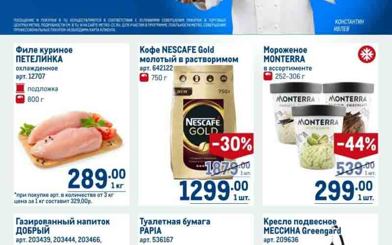 метро акции с 11 мая