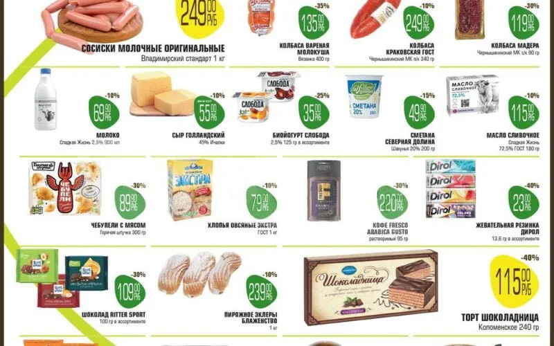 авокадо акции с 25 сентября