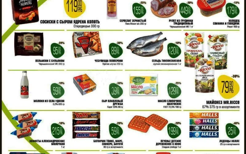 авокадо акции с 9 октября