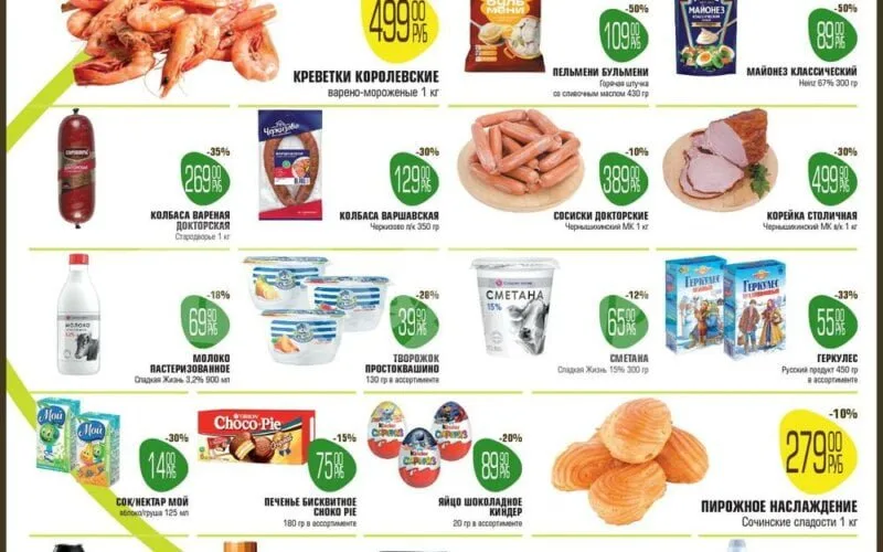 авокадо акции с 20 ноября