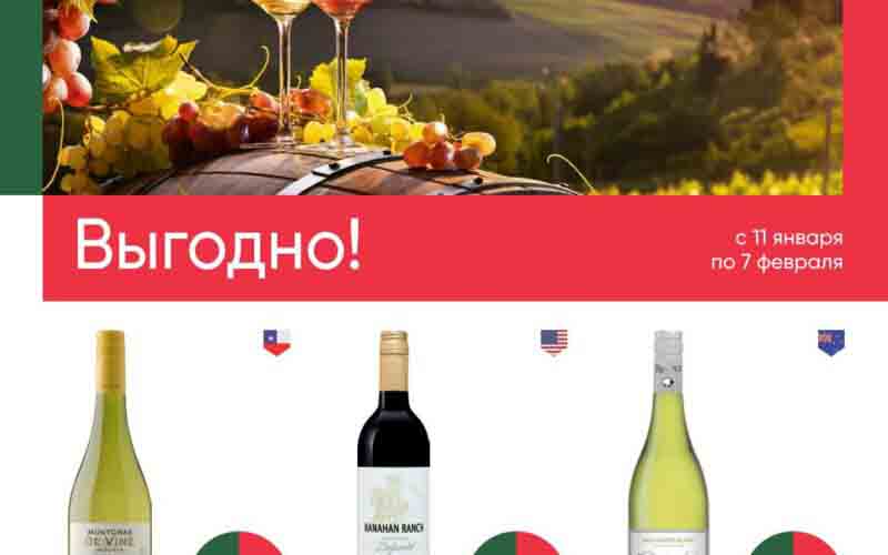 перекресток акции январь