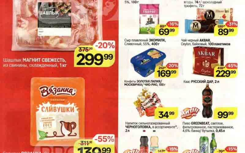 магнит акции с 10 июля 2024