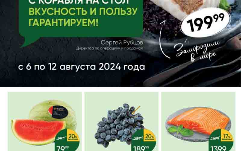 перекресток акции с 6 августа 2024