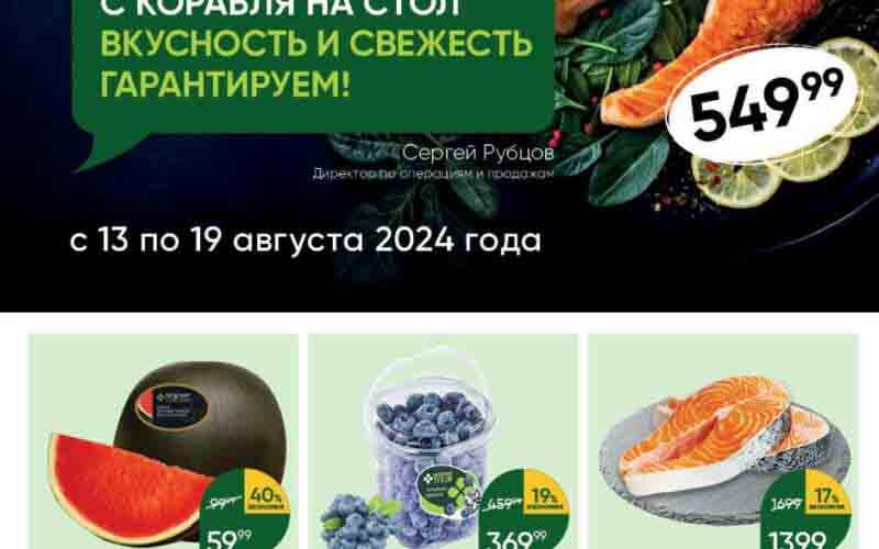 перекресток акции с 13 августа 2024