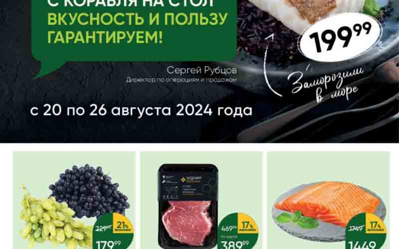перекресток акции с 20 августа 2024