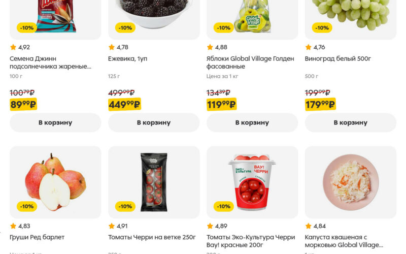 пятерочка акции с 29 апреля 2025