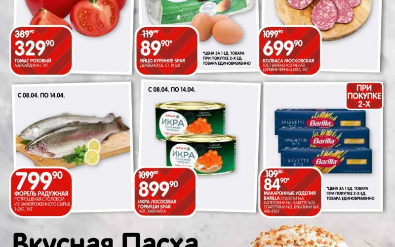 евроспар акции с 8 апреля 2025