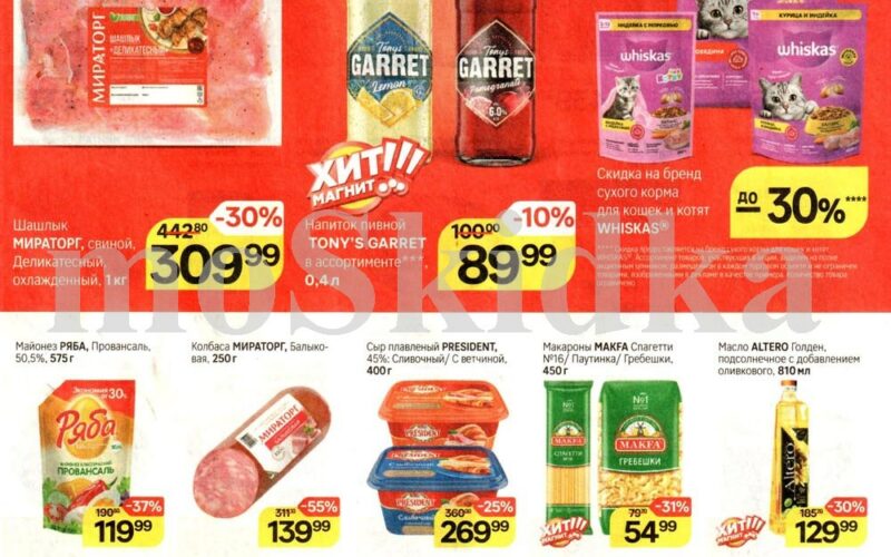 магнит акции с 7 мая 2025