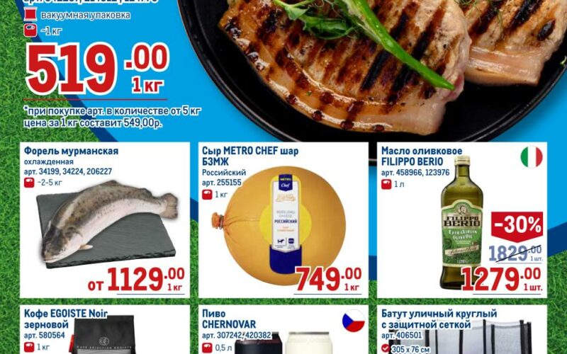 метро акции с 19 июня 2025