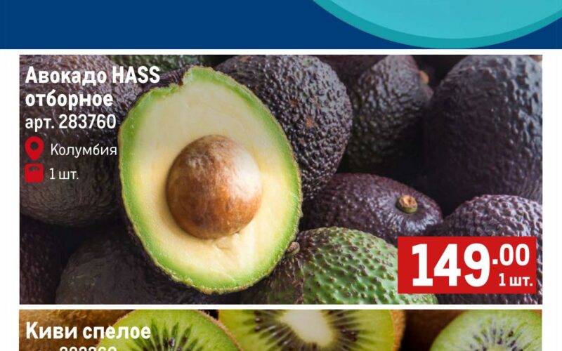 метро акции на фрукты с 24 июля 2025