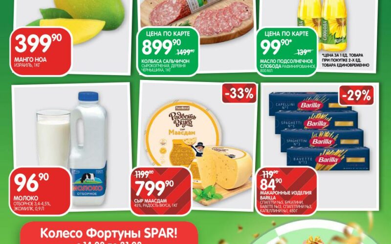 евроспар акции с 12 августа 2025