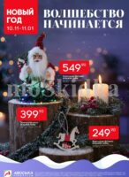 авоська новогодний каталог с 10 ноября 2025