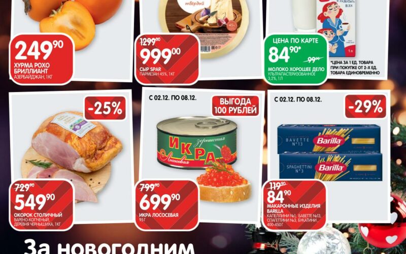 евроспар акции с 2 декабря 2025