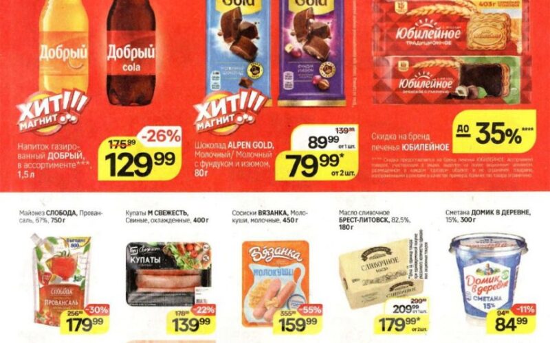 магнит акции с 28 января 2026