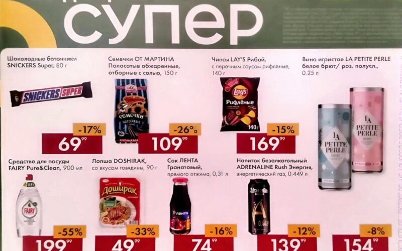 лента акции с 8 января 2026