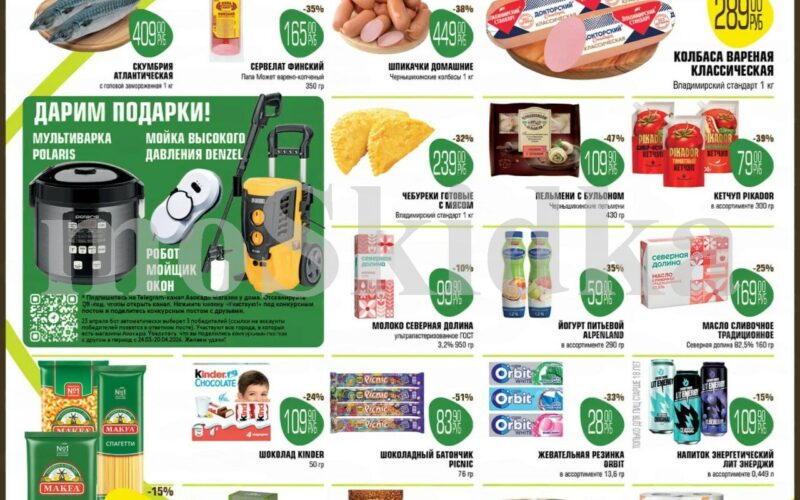 авокадо акции с 23 марта 2026