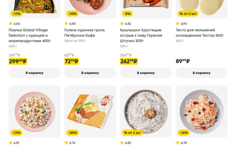 пятерочка акции с 21 апреля 2026