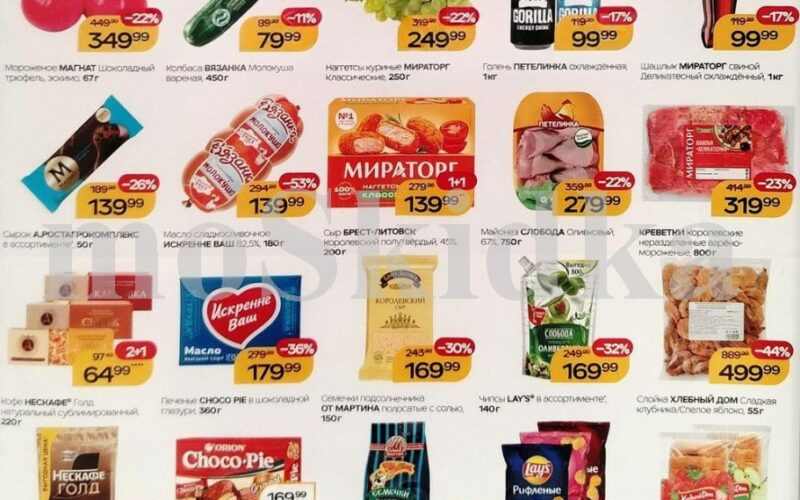 магнит акции с 15 апреля 2026