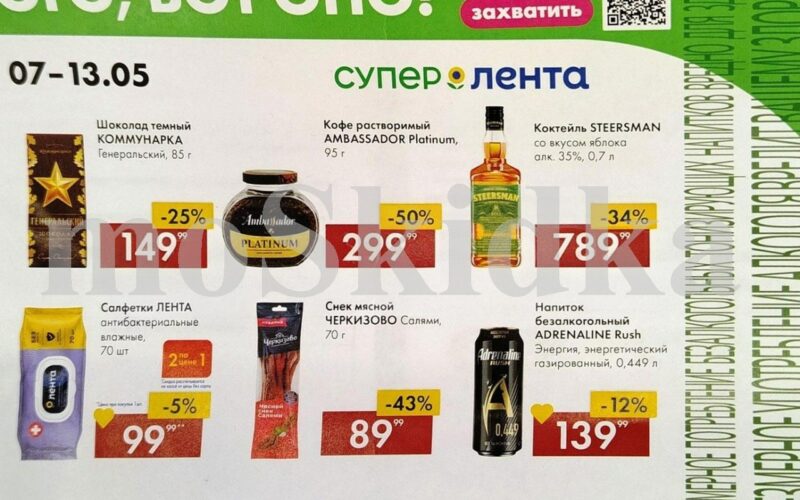 лента акции с 7 мая 2026