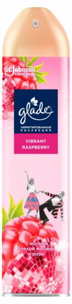 Освежитель воздуха Glade Vibrant Raspberry, 300 мл