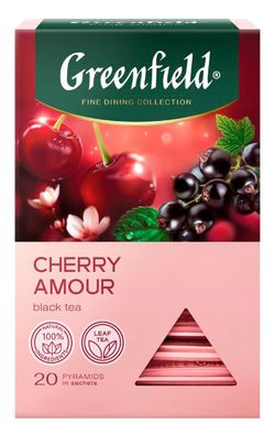 Чай черный Greenfield Cherry Amour, 20 пакетиков