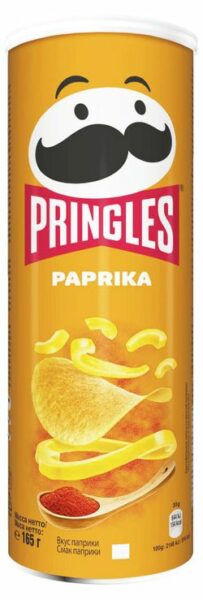 Чипсы картофельные Pringles Паприка, 165 г