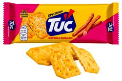 Крекер Tuc со вкусом Копченые колбаски, 100 г