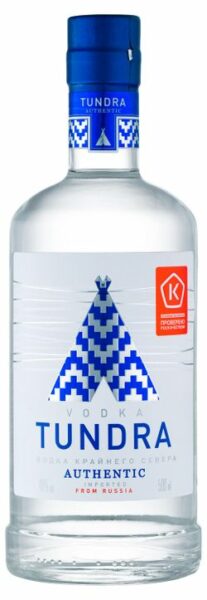 Водка Tundra Authentic Россия, 0,5 л