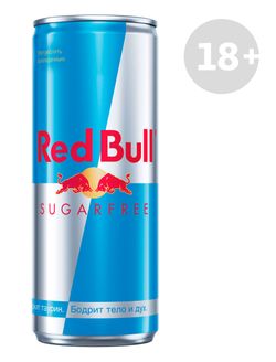Напиток энергетический Red Bull без сахара, 250 мл