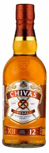 Виски Chivas Regal 12 лет Шотландия, 0,5 л