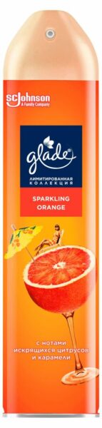Освежитель воздуха Glade Sparkling Orange, 300 мл