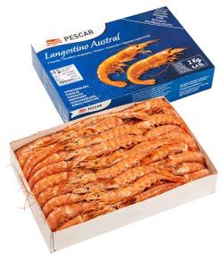 Лангустины Pescar с головой L2 21-30, 2 кг