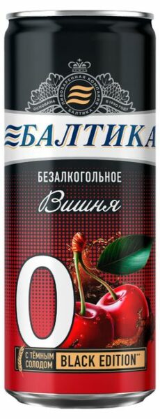 Напиток пивной безалкогольный «Балтика» Вишня, 0,33 л