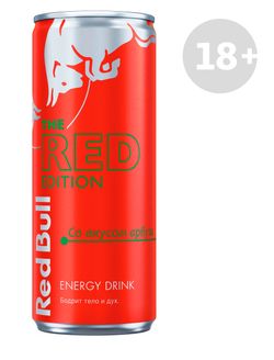 Напиток энергетический Red Bull Red Edition арбуз, 250 мл