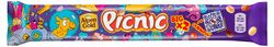 Шоколадный батончик Picnic Big c арахисом изюмом мягкой карамелью, 76 г