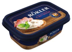 Сыр плавленый Rokler с ветчиной 55% БЗМЖ, 180 г