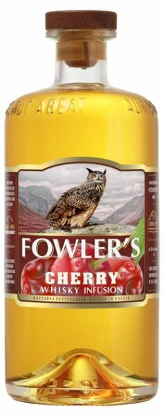 Настойка полусладкая Fowlers Вишня с виски Россия, 0,7 л