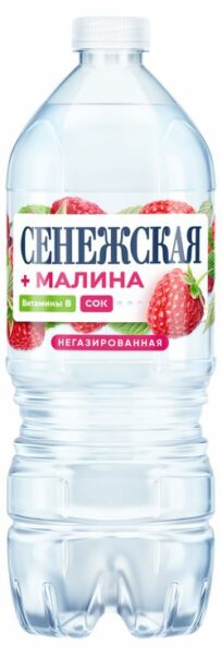 Вода питьевая «Сенежская» малина негазированная, 1 л