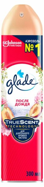 Освежитель воздуха Glade Аэрозоль После дождя, 300 мл