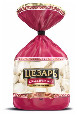 Пельмени «Цезарь» Классические из свежего мяса, 900 г